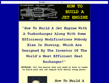 Tablet Screenshot of howtobuildajetengine.com